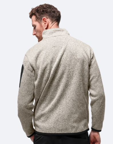 Mens Knit Fleece Jacket