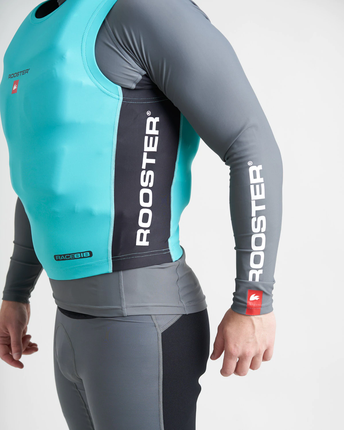 RACE BIB - TEAL