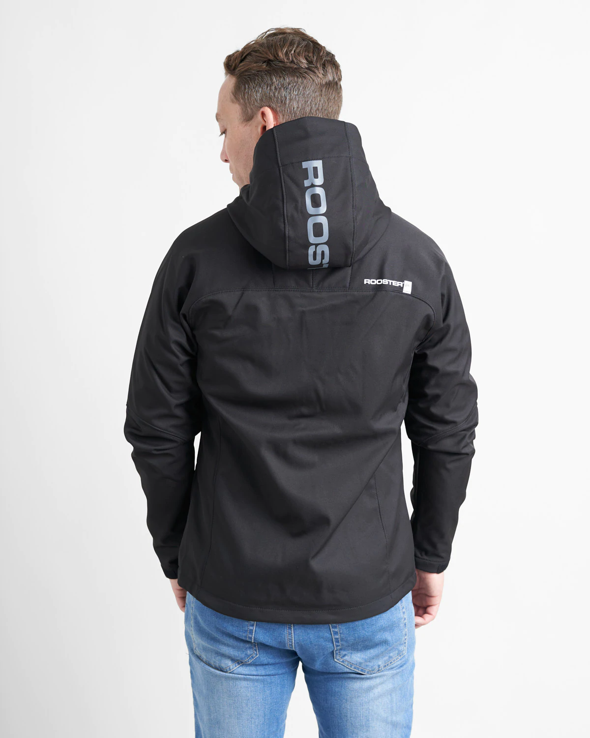MEN SOFT SHELL JACKET - BLACK