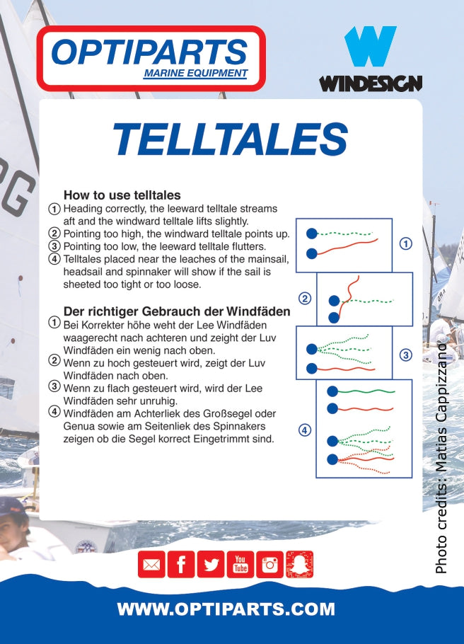 SAILING TELLTALES OPTIPARTS
