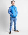 ADULT SOFT SHELL GILET - SIGNAL BLUE