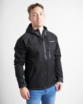 MEN SOFT SHELL JACKET - BLACK