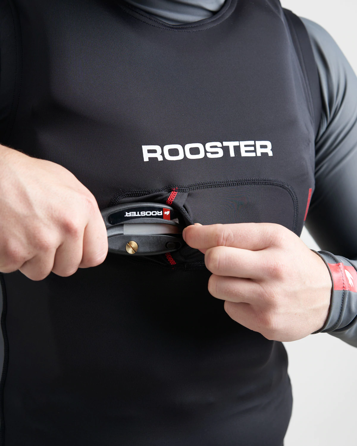 PRO COMPRESSION BIB FOR HARNESS WITH SAFETY KNIFE POCKET