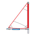 OPTIMIST TRISAIL WITH MINI BOOM, SLEEVE MAST AND MAST EXTENDER
