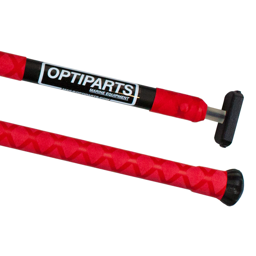 OPTIMIST TILLER EXTENSION 20 MM X-GRIPPED – RED