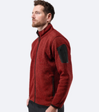 Mens Knit Fleece Jacket