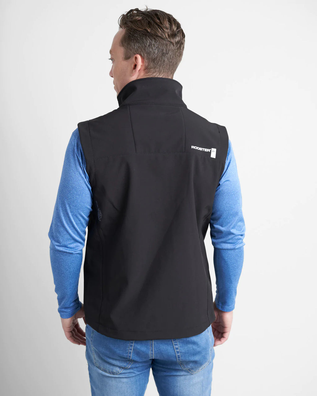 ADULT SOFT SHELL GILET - BLACK
