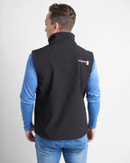 ADULT SOFT SHELL GILET - BLACK