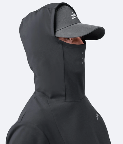 Mens ZhikMotion UPF50+ Long Sleeve Hooded Top