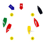 MAGNETIC PROTEST BOAT KIT - FULL SET - 18 PIECES