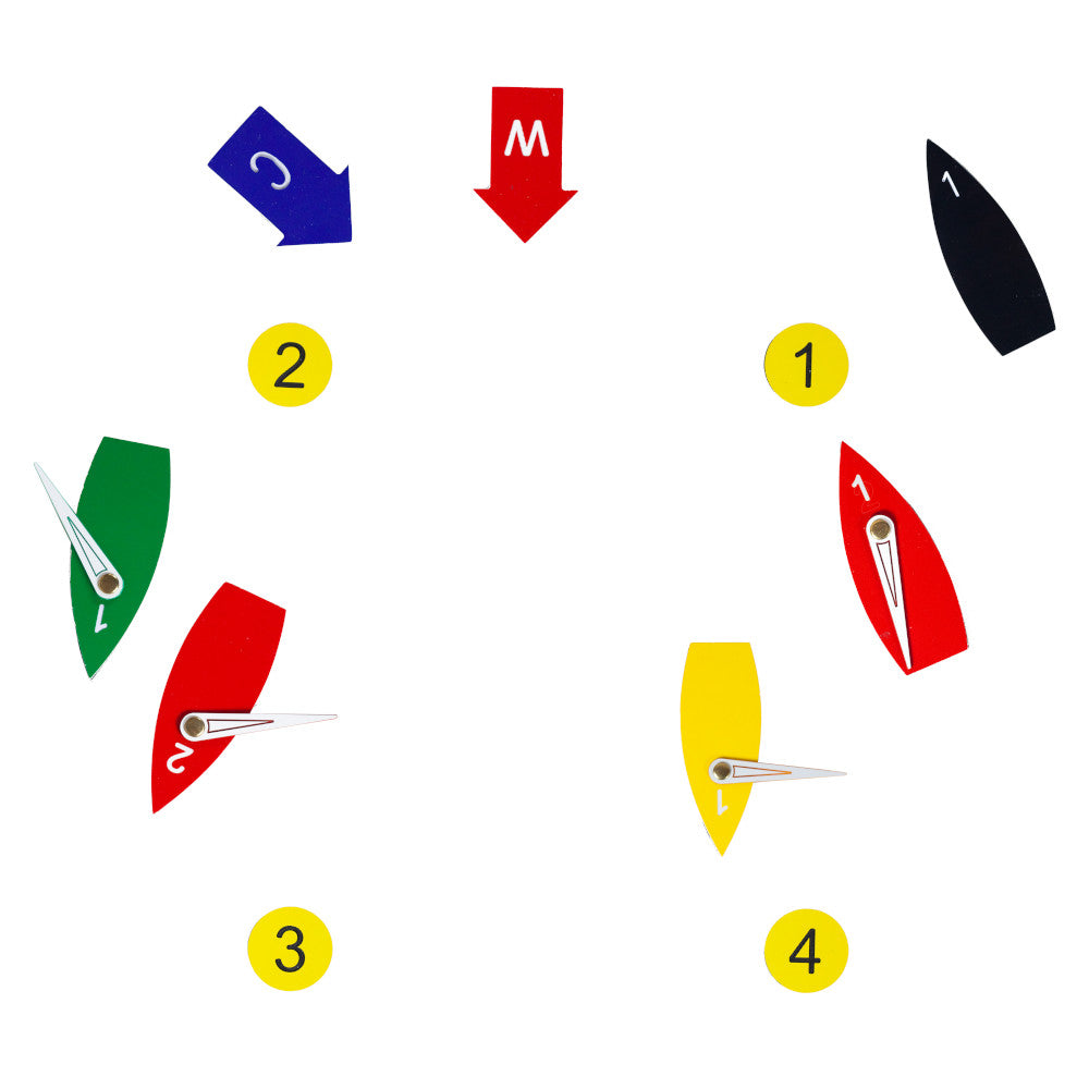 MAGNETIC PROTEST BOAT KIT - FULL SET - 18 PIECES