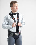 TRAPEZE HARNESS WITH NAPPY CROTCH, SPREADER BAR AND LACES (ASSEMBLED)