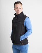 ADULT SOFT SHELL GILET - BLACK