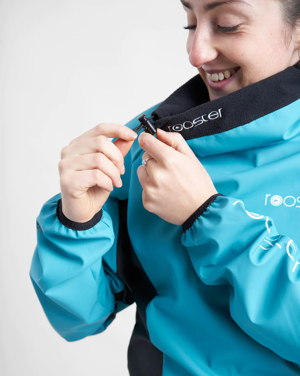 WOMENS CLASSIC AQUAFLEECE TOP - TEAL