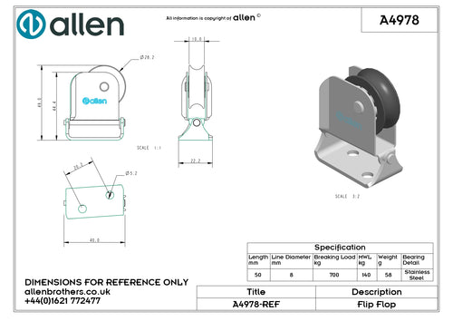 30MM FLIP FLOP BLOCK