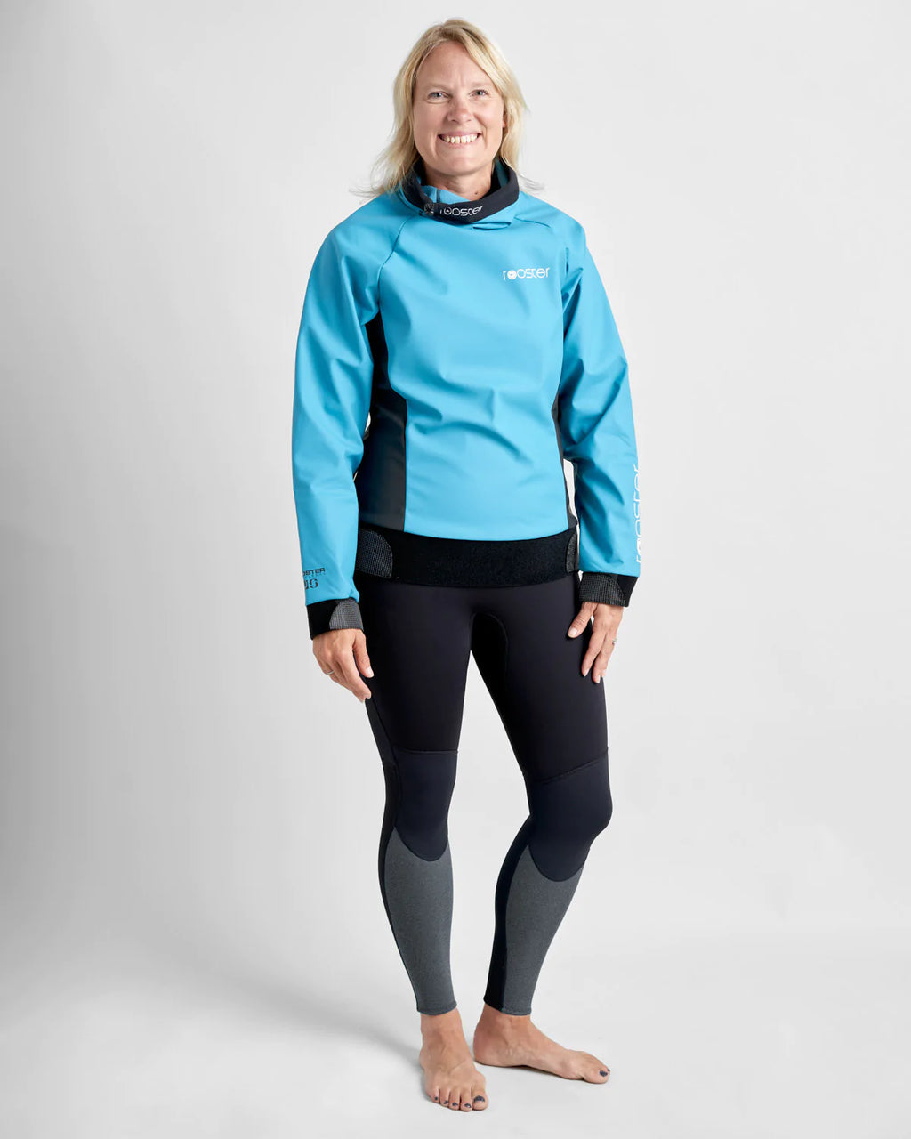 WOMENS PRO LITE AQUAFLEECE TOP - TEAL