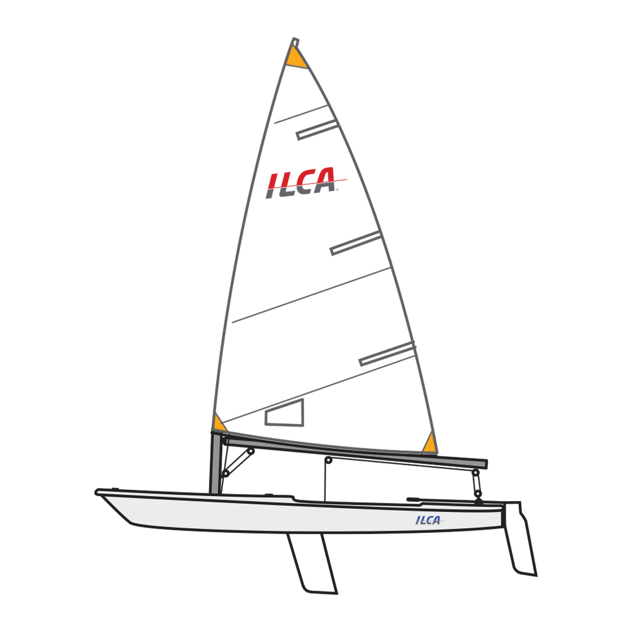 ILCA 4 SAIL