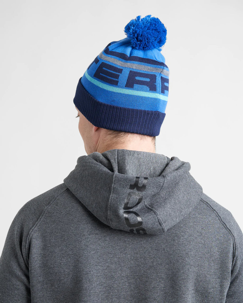 RECYCLED KNIT BEANIE - SIGNAL BLUE