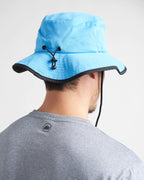 WIDE BRIMMED UV HAT - BLUE