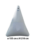 TETRAEDRICAL REGATTA BUOY 155 X 210 CM