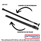 TILLER SHORT WITH 70 CM EXTENSION 20 MM