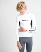RASH TOP - LONG SLEEVED - WHITE