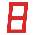 RED DIGITAL SAILNUMBER 30.5 CM