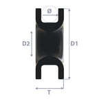 19 MM LOW FRICTION RING WINDESIGN SAILING